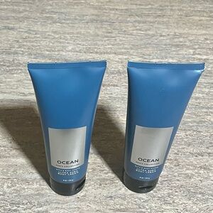 Bath and Body Works Discontinued Ocean Men's Collection Body Cream Duo Set